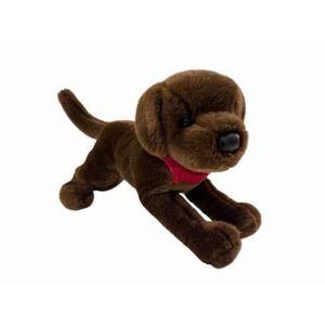 Douglas‎ The Cuddle Toy Chocolate Lab 12" L.L Bean Bandana Pre-owned